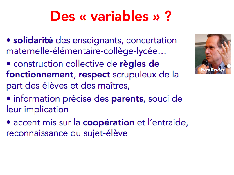 Variables Reuter 1